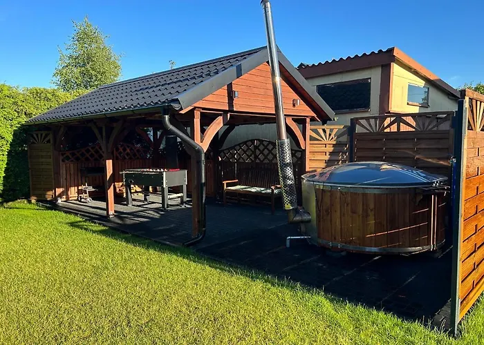 Domek Kaszuby Stezyca Z Bania I Sauna